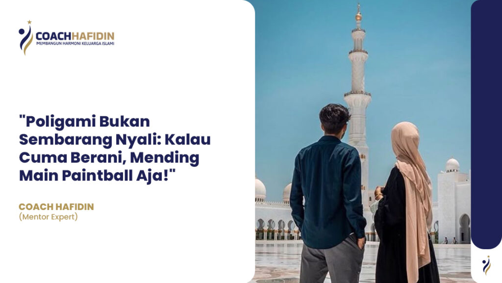 🧠 Poligami Bukan Sembarang Nyali: Kalau Cuma Berani, Mending Main Paintball Aja!