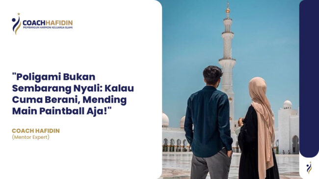 🧠 Poligami Bukan Sembarang Nyali: Kalau Cuma Berani, Mending Main Paintball Aja!