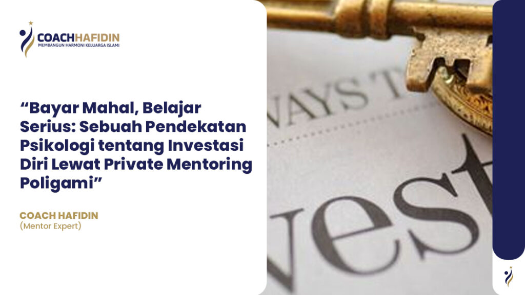 Bayar Mahal, Belajar Serius: 