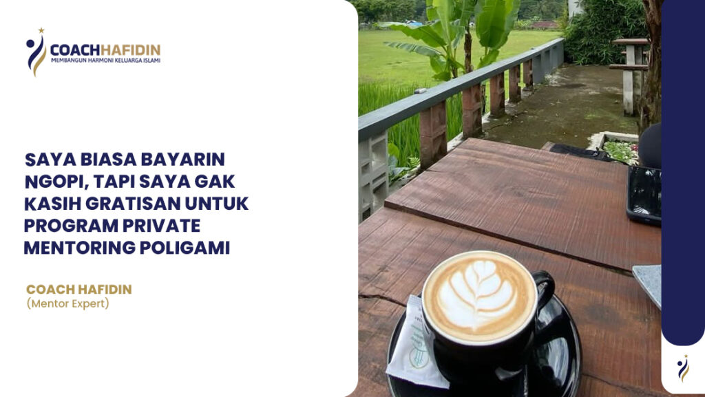 SAYA BIASA BAYARIN NGOPI,