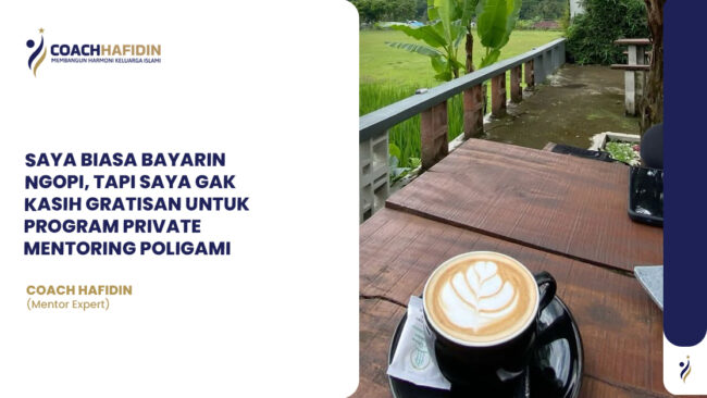 SAYA BIASA BAYARIN NGOPI,