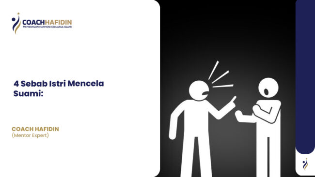 4 Sebab Istri Mencela Suami: