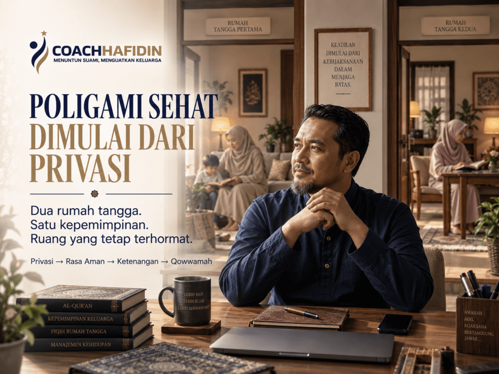 Suami Qowwam membangun privasi dalam rumah tangga poligami