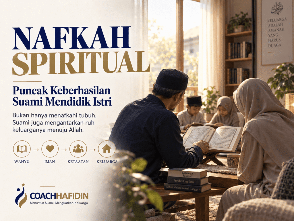 Nafkah spiritual suami dalam mendidik istri dan membangun keluarga dekat dengan Allah
